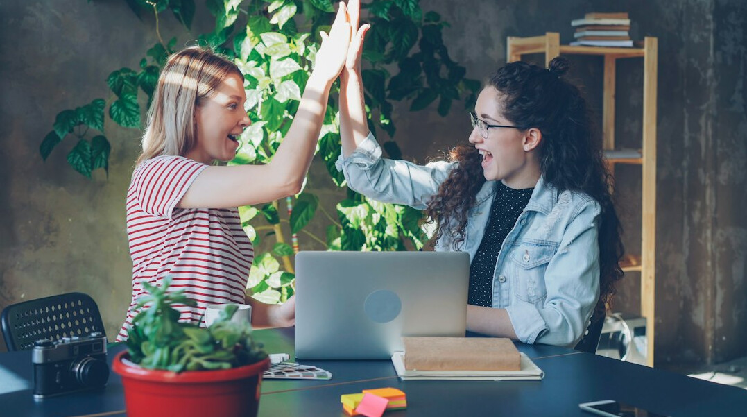 successful business team