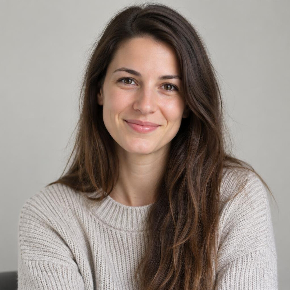 Portrait of a young woman smiling at the camera