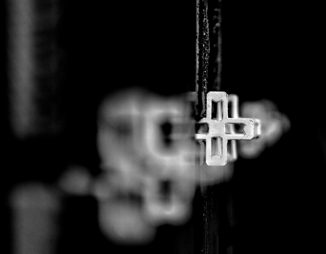 Padlock symbol on a digital screen representing cybersecurity