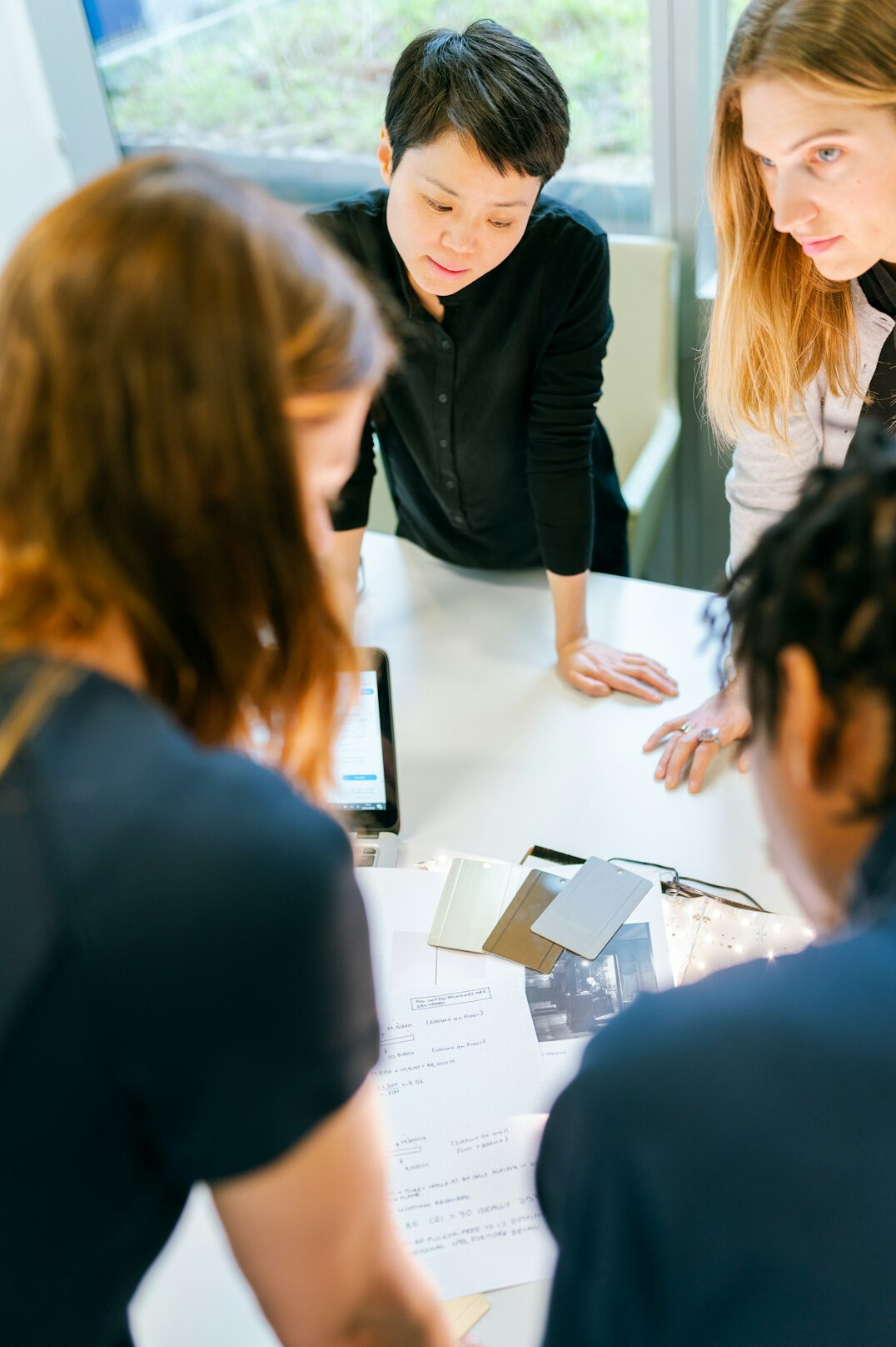 business team meeting in office